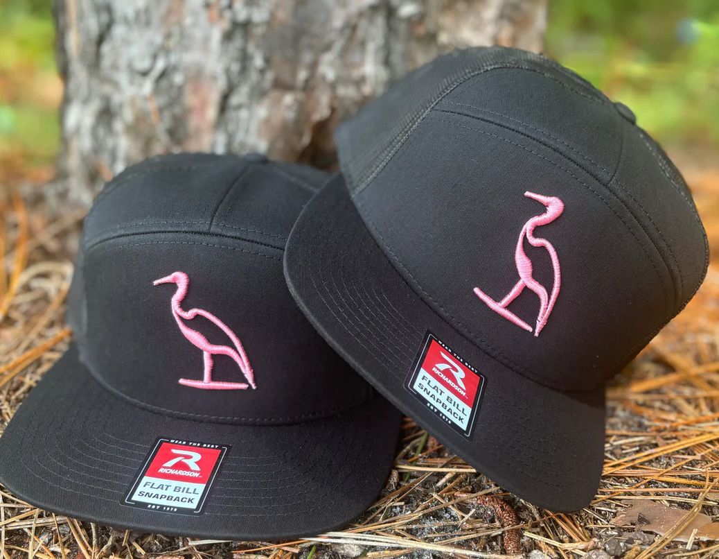 DM Heron 7 Panel Hat Pink