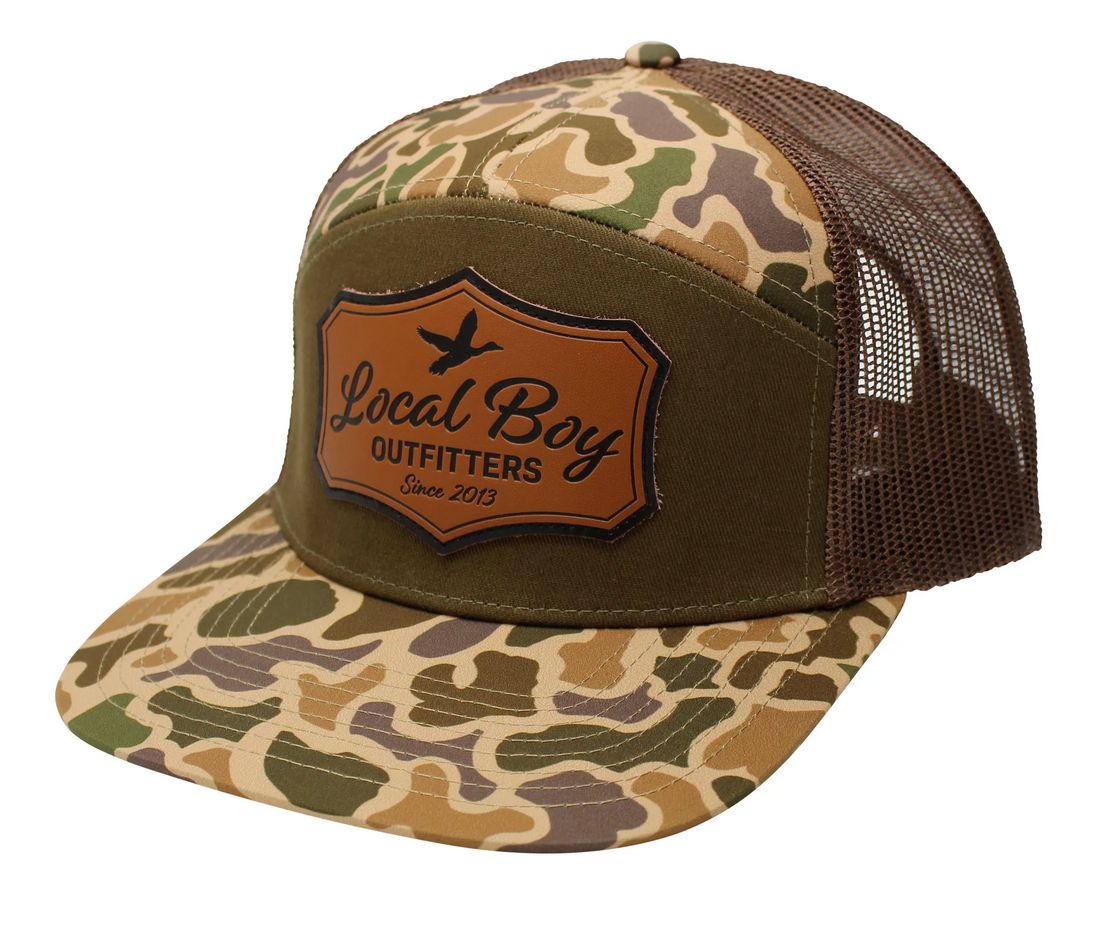 Local Boy Duck Buckle 7 Panel Hat OSC