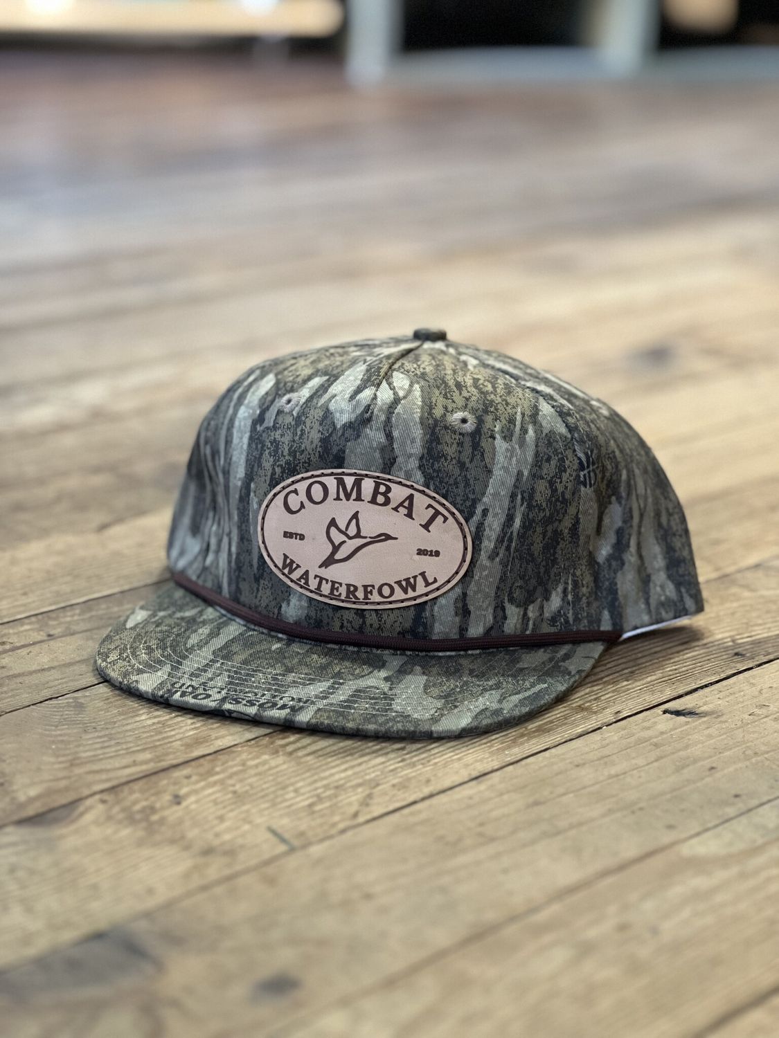 Combat Waterfowl Goat Rope Hat New Bottomland Patch