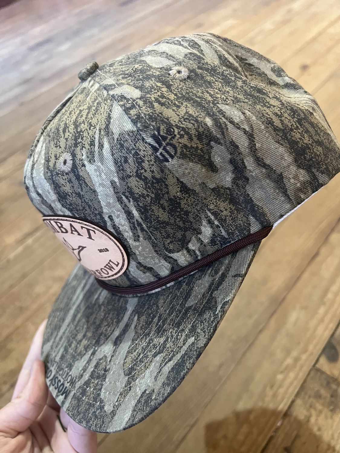 Combat Waterfowl Goat Rope Hat New Bottomland Patch