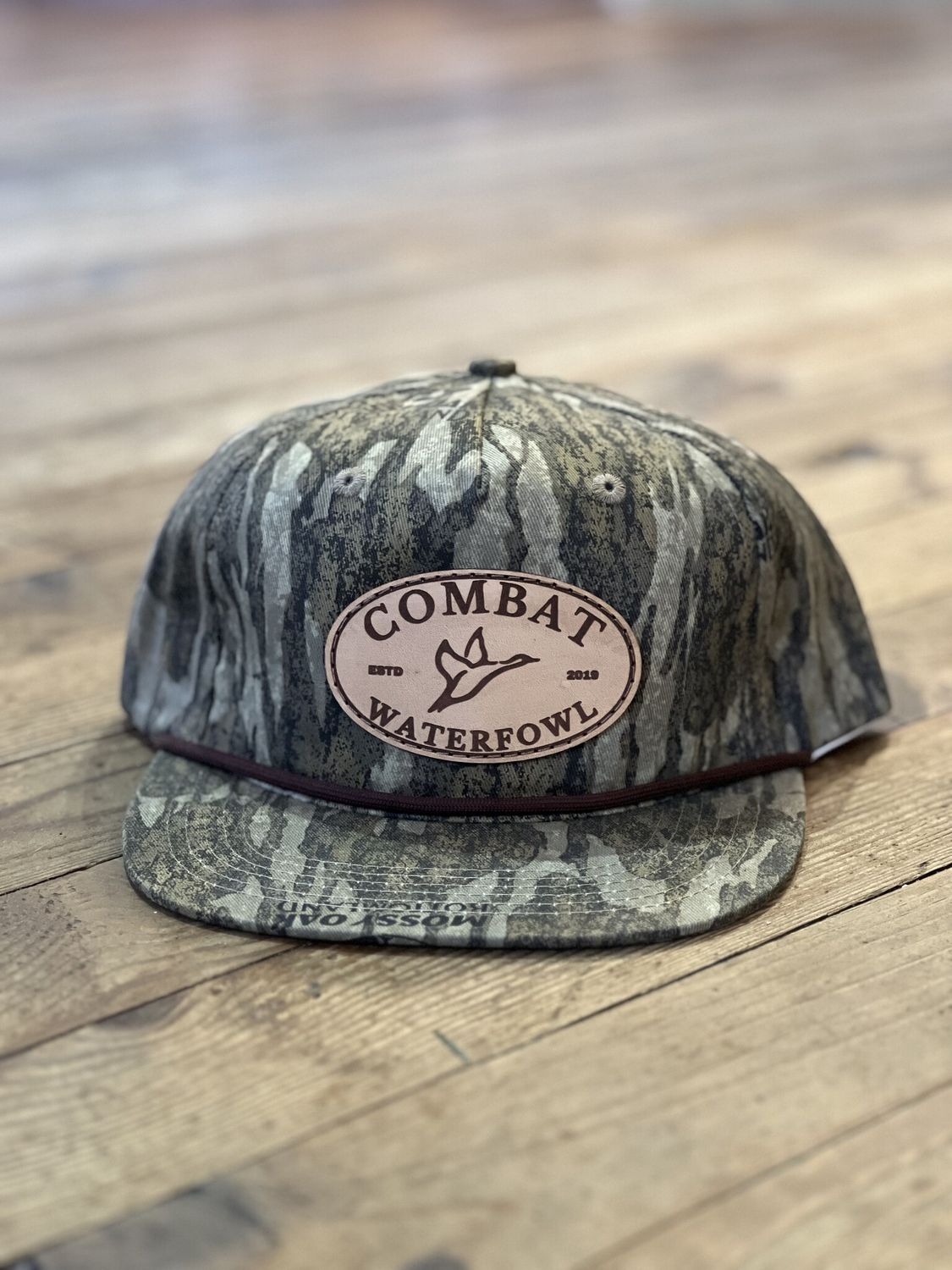 Combat Waterfowl Goat Rope Hat New Bottomland Patch
