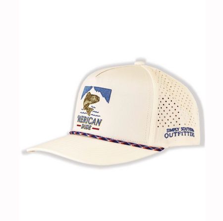 Simply Southern  Embroided Hat Fish