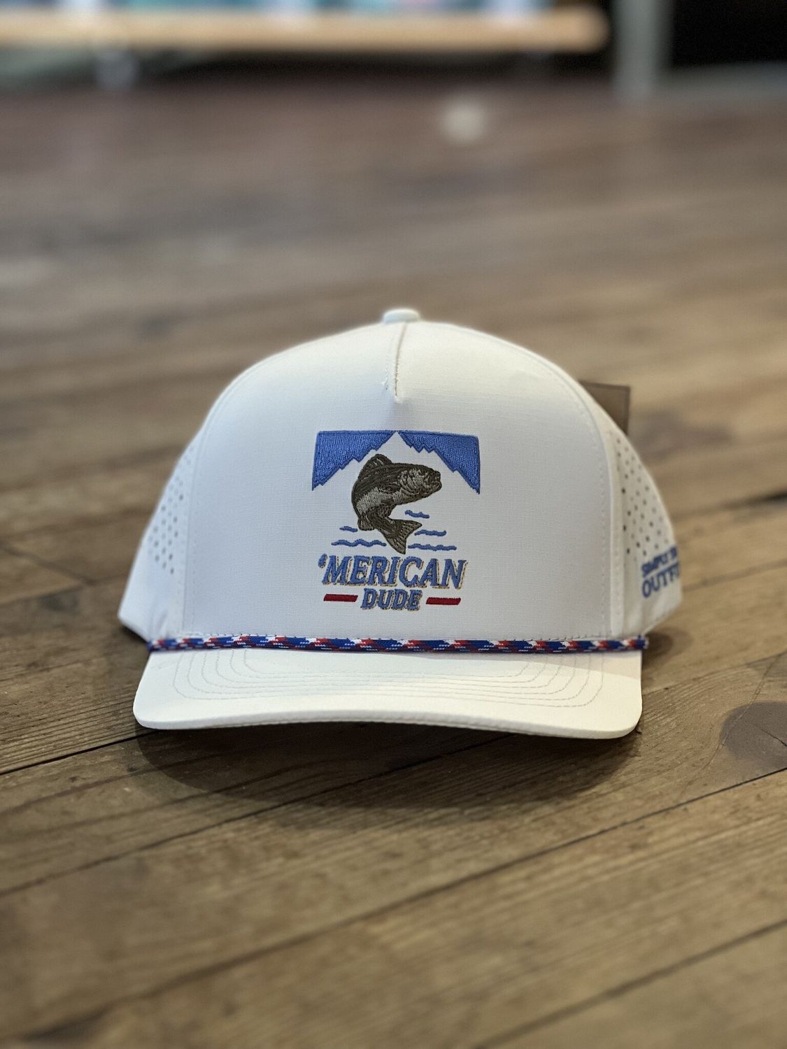 Simply Southern  Embroided Hat Fish