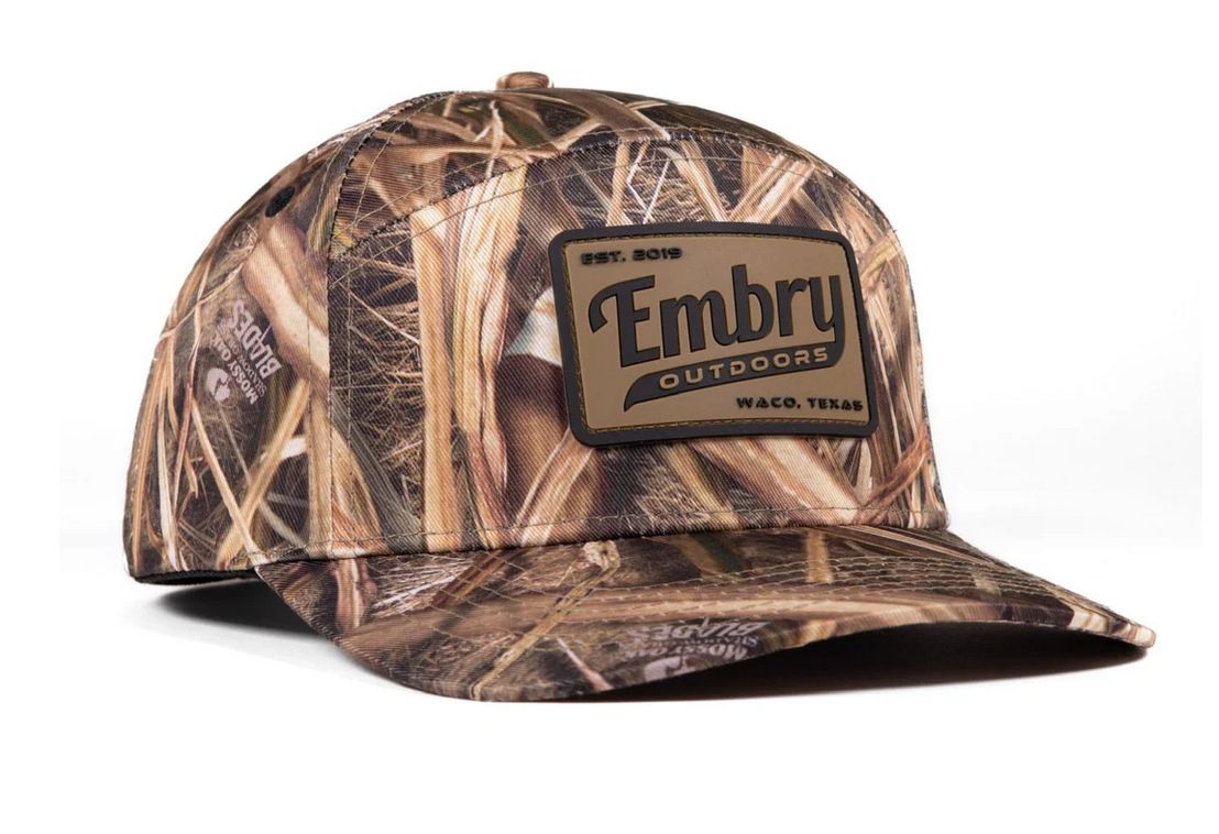 Embry Shadow Grass Blades 6 Panel Hat