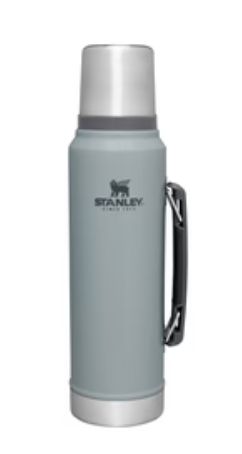 The Legendary Classic Bottle 1.1qt Hammertone Silver