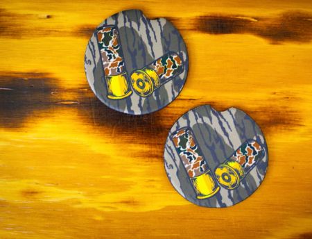 Scent South Shotgun Shells Car Coaster Lowland