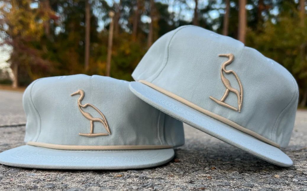 DM Heron Embroidered Hat Tarpon
