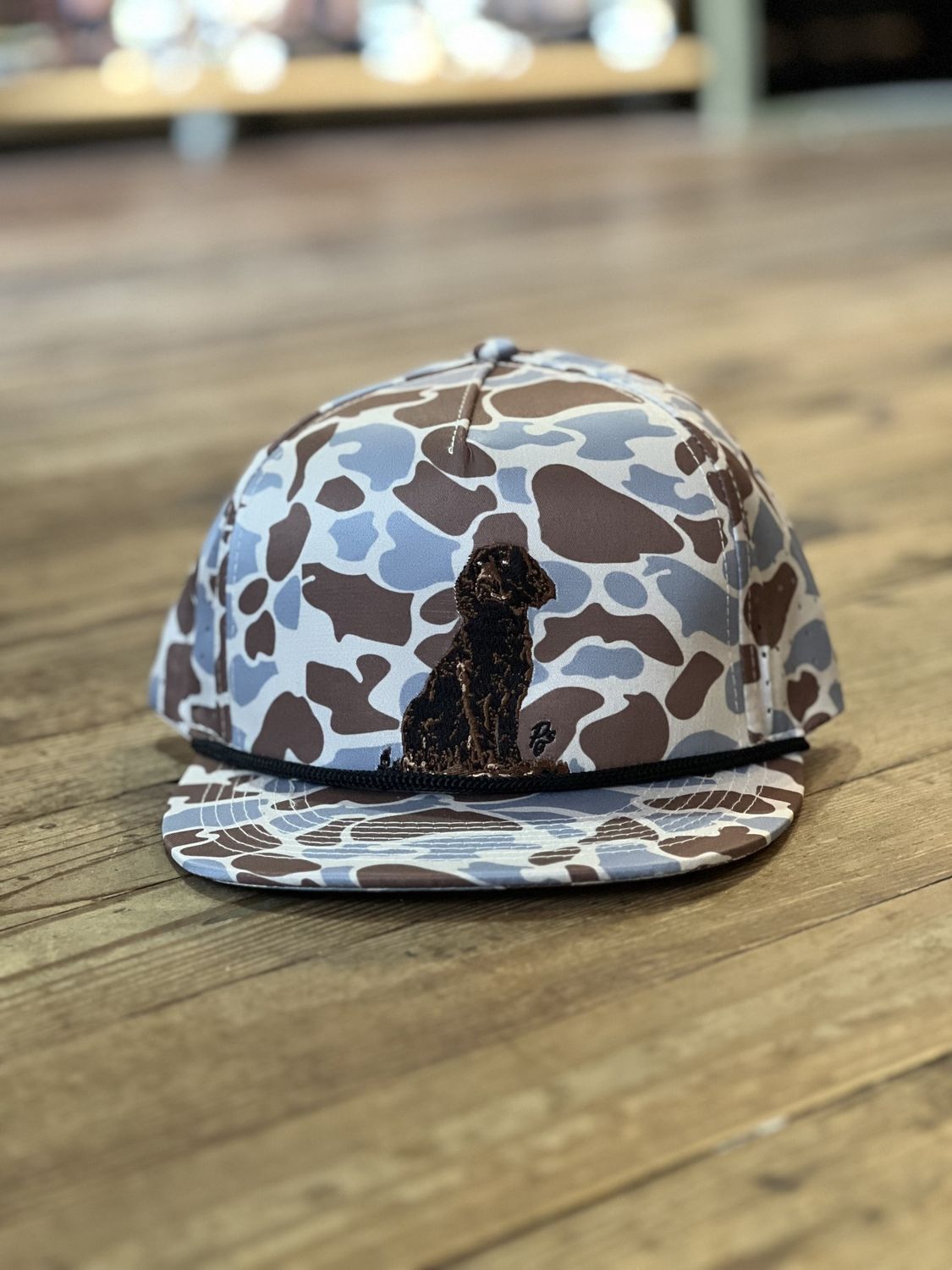 PGS Boykin Blue Old School Camo Rope Hat