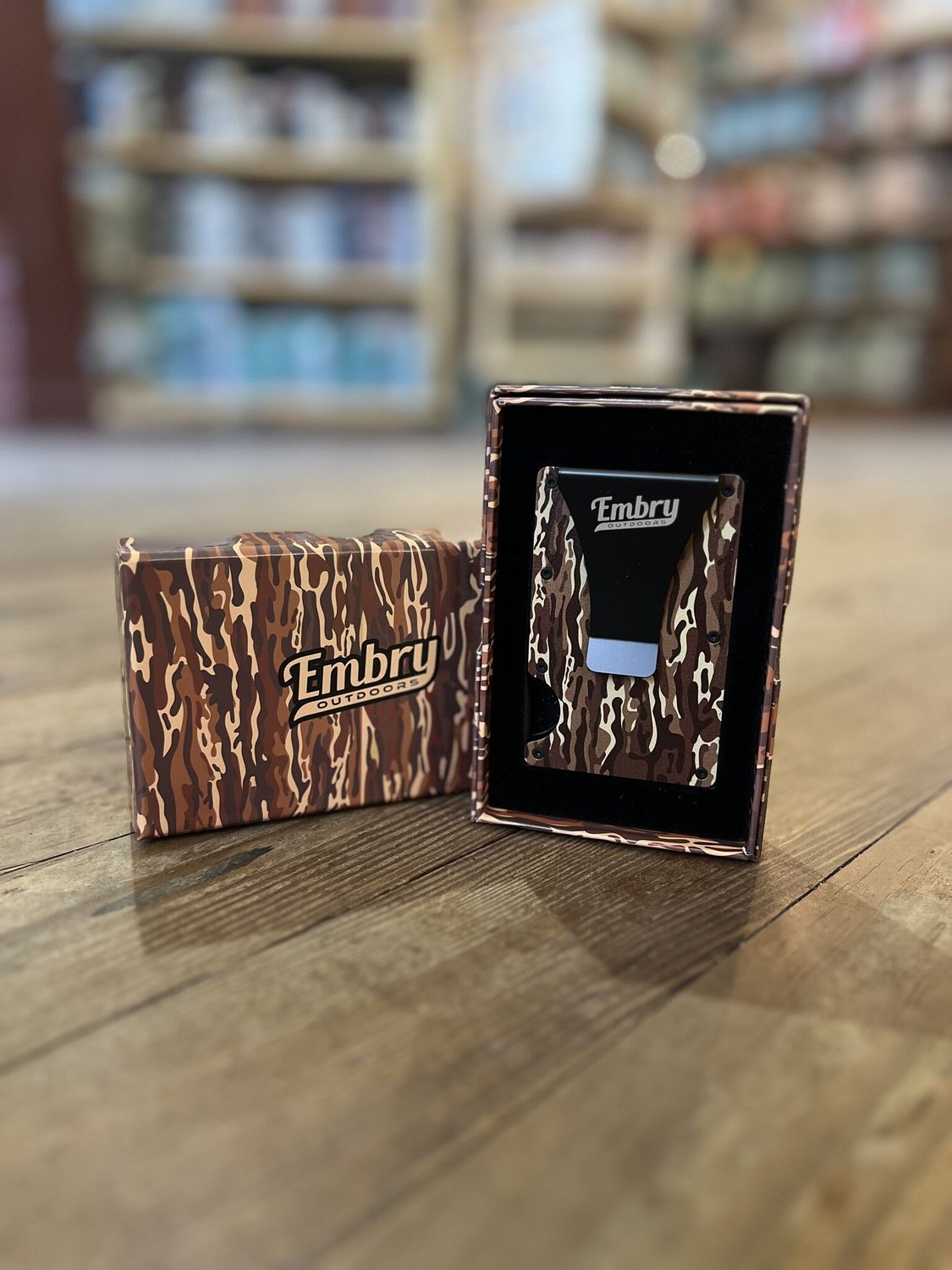 Embry Brown Ranch Camo Money Clip