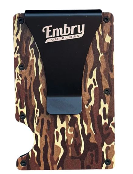 Embry Brown Ranch Camo Money Clip