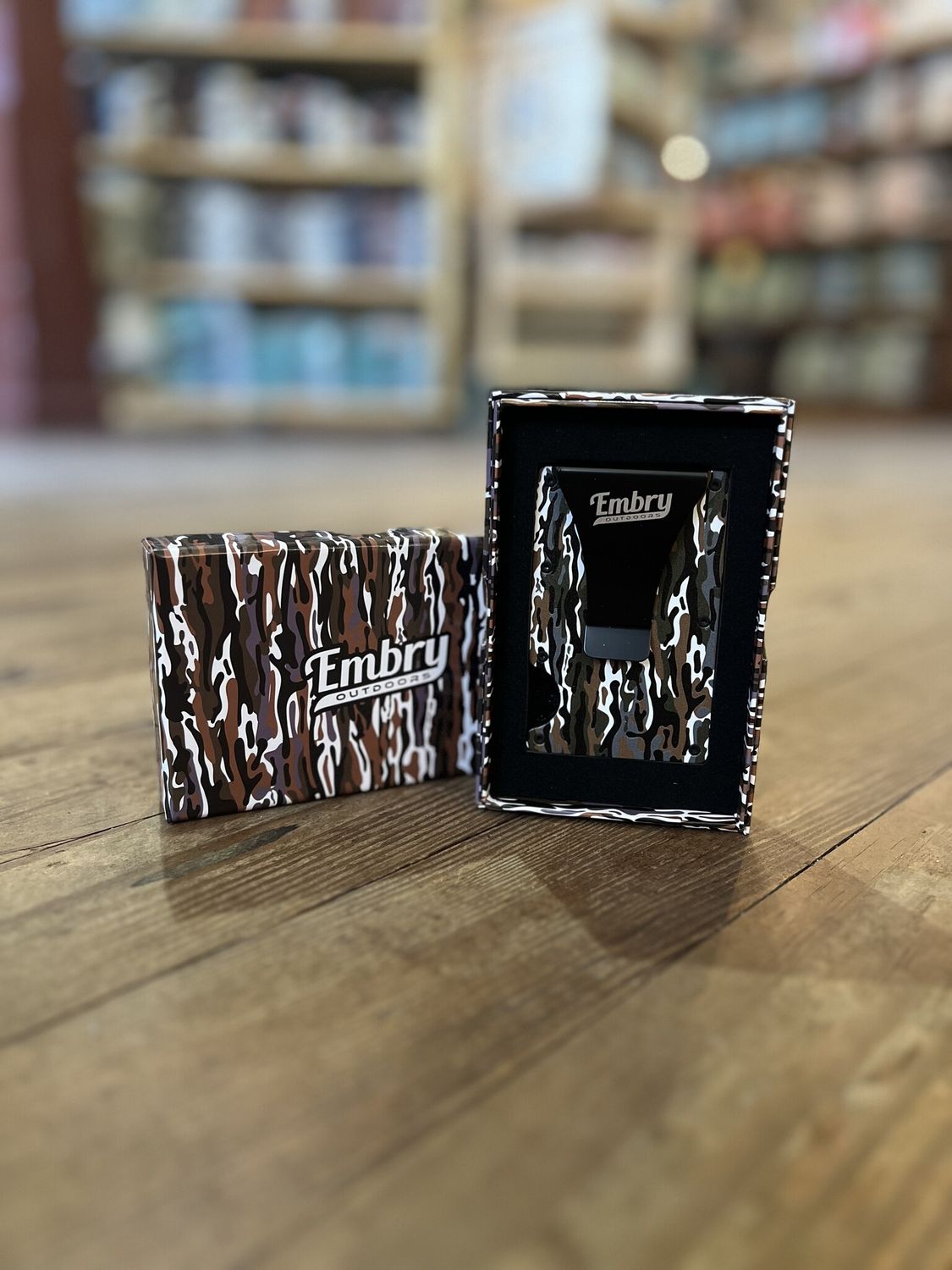 Embry Ranch Camo Money Clip