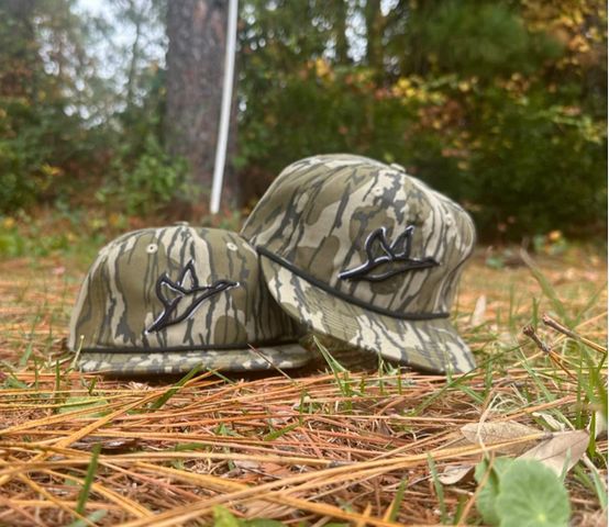 Combat Waterfowl Goat Rope Hat Mossy Oak Bottomland Ghost