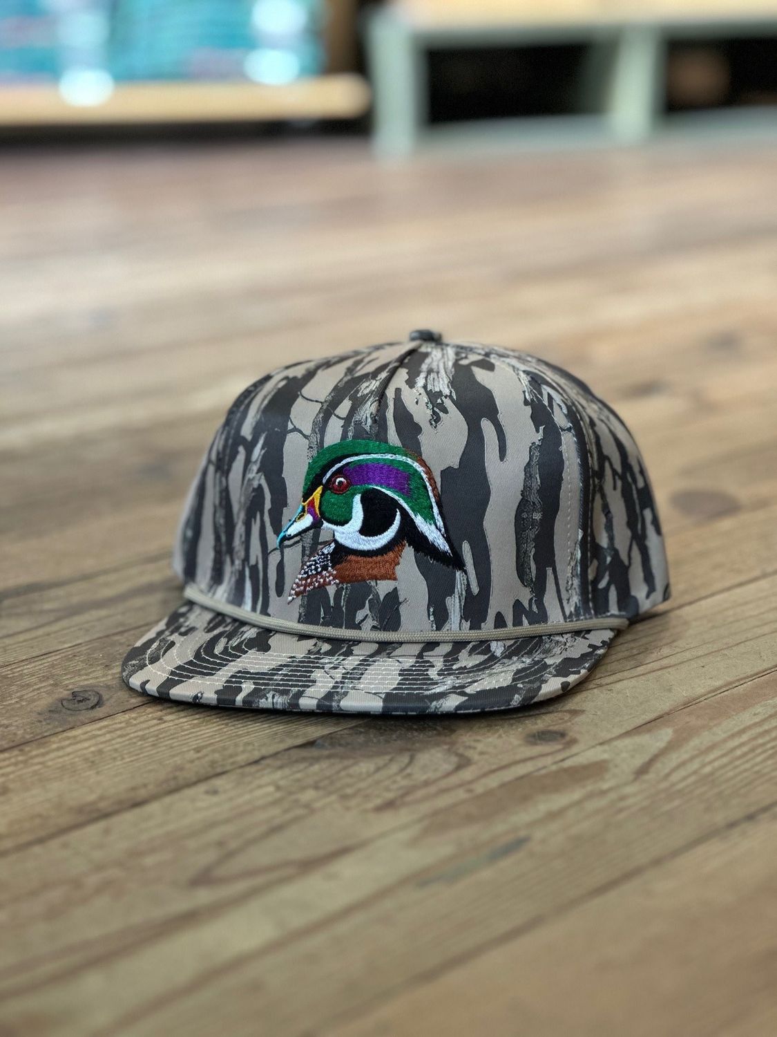 AIX Vintage Timber Wood Duck Rope Hat