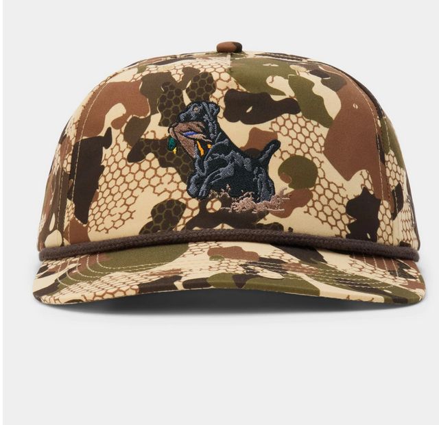 Duck Camp Black Lab Hat Wetland