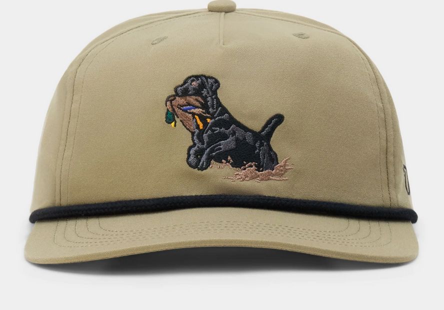 Duck Camp Black Lab Hat Sagebrush