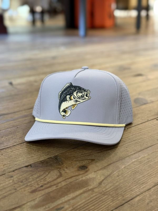 Local Boy Bass Perforated Rope Hat Storm