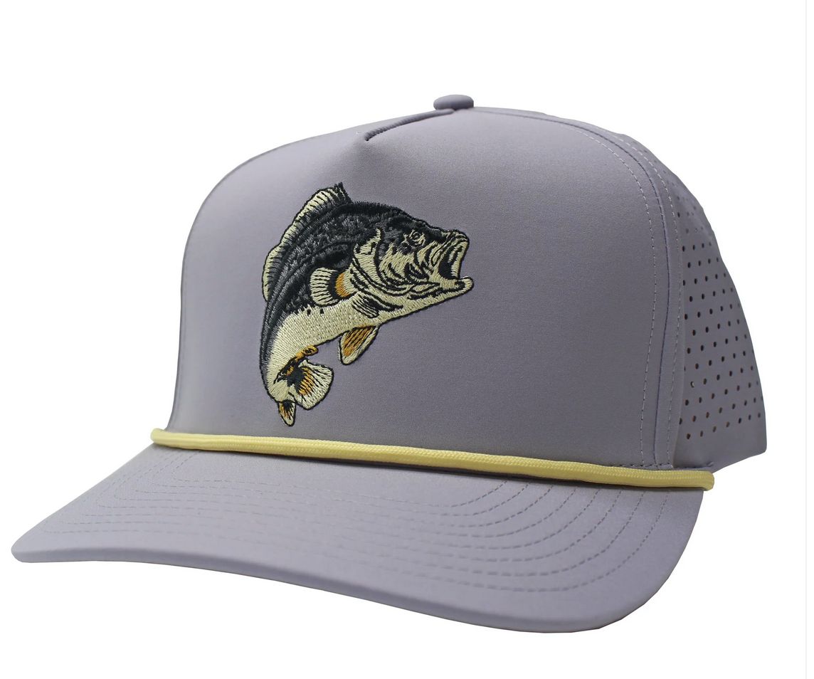 Local Boy Bass Perforated Rope Hat Storm