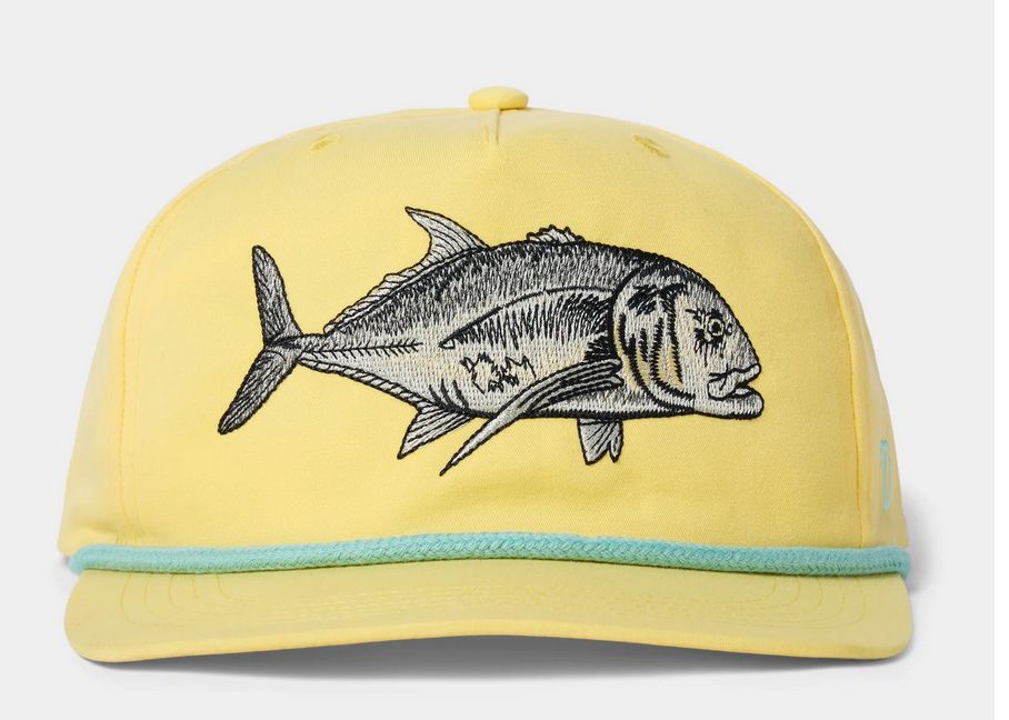 Duck Camp Giant Trevally Hat Summerland Yellow