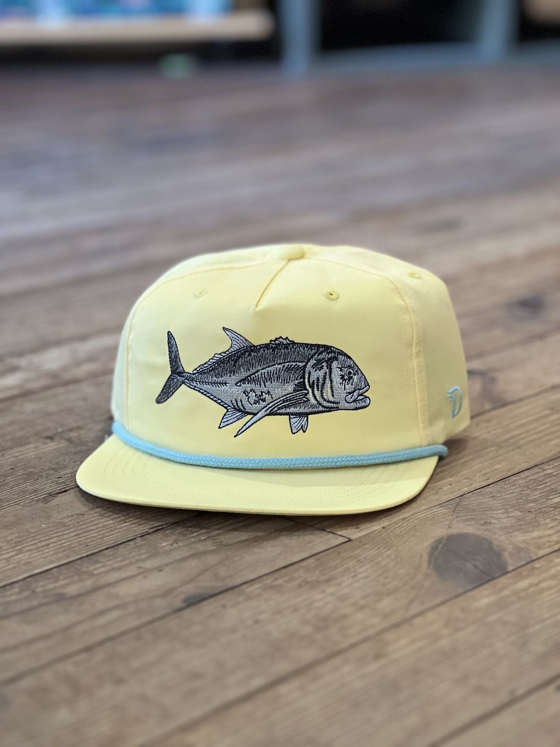 Duck Camp Giant Trevally Hat Summerland Yellow