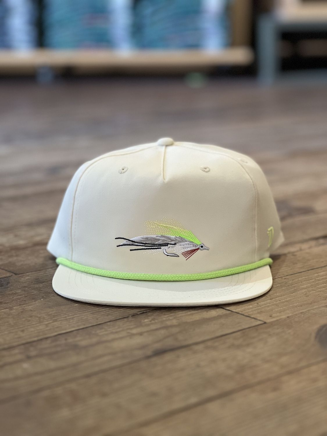 Duck Camp Clouser Fly Hat Ivory