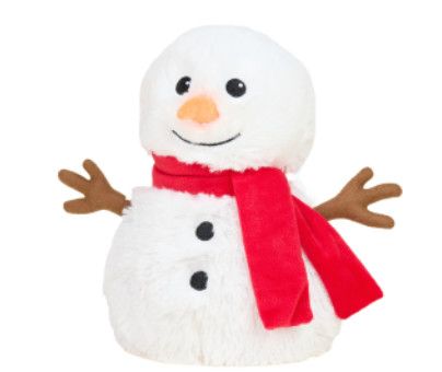 Warmies® Red Scarf Snowman
