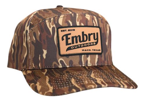 Embry Brown Ranch 6 Panel "Retro" Trucker Hat