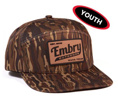 Youth Embry Brown Ranch 6 Panel Hat