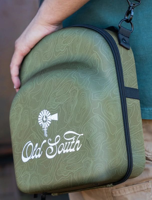 Old South Topographic 6 Hat Travel Case