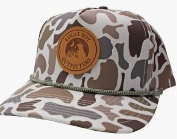 Youth Leather Patch HC Rope Hat