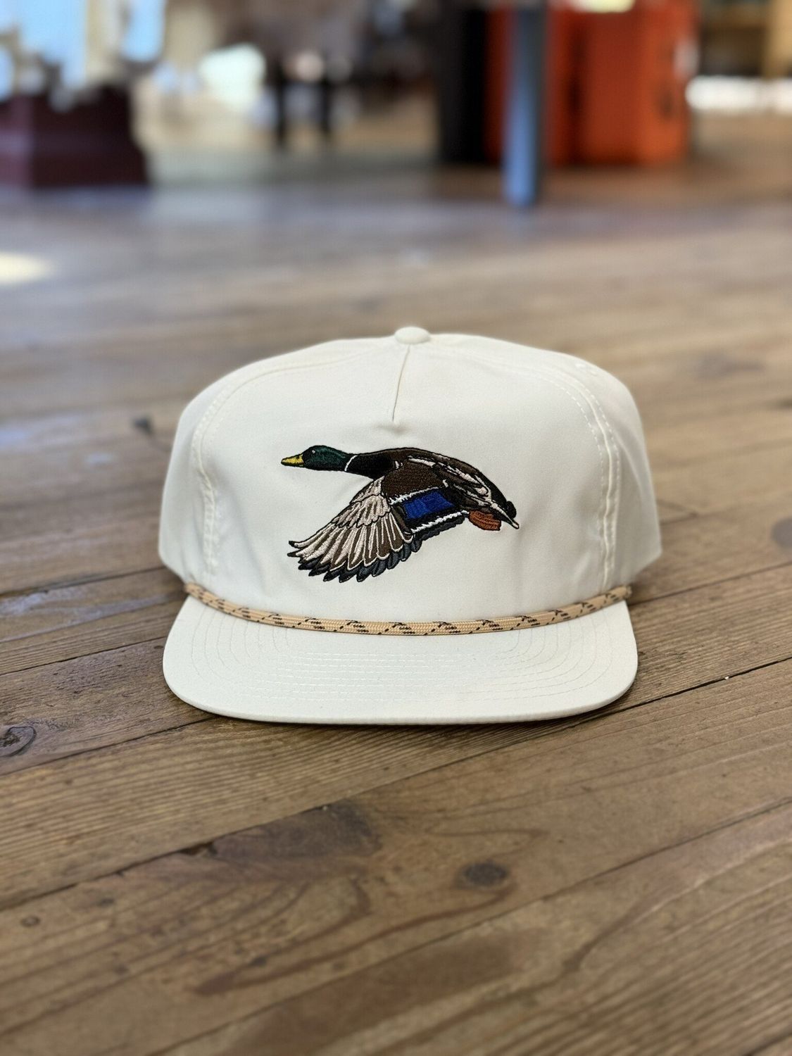 Mr Mallard LP Rope Hat Stone