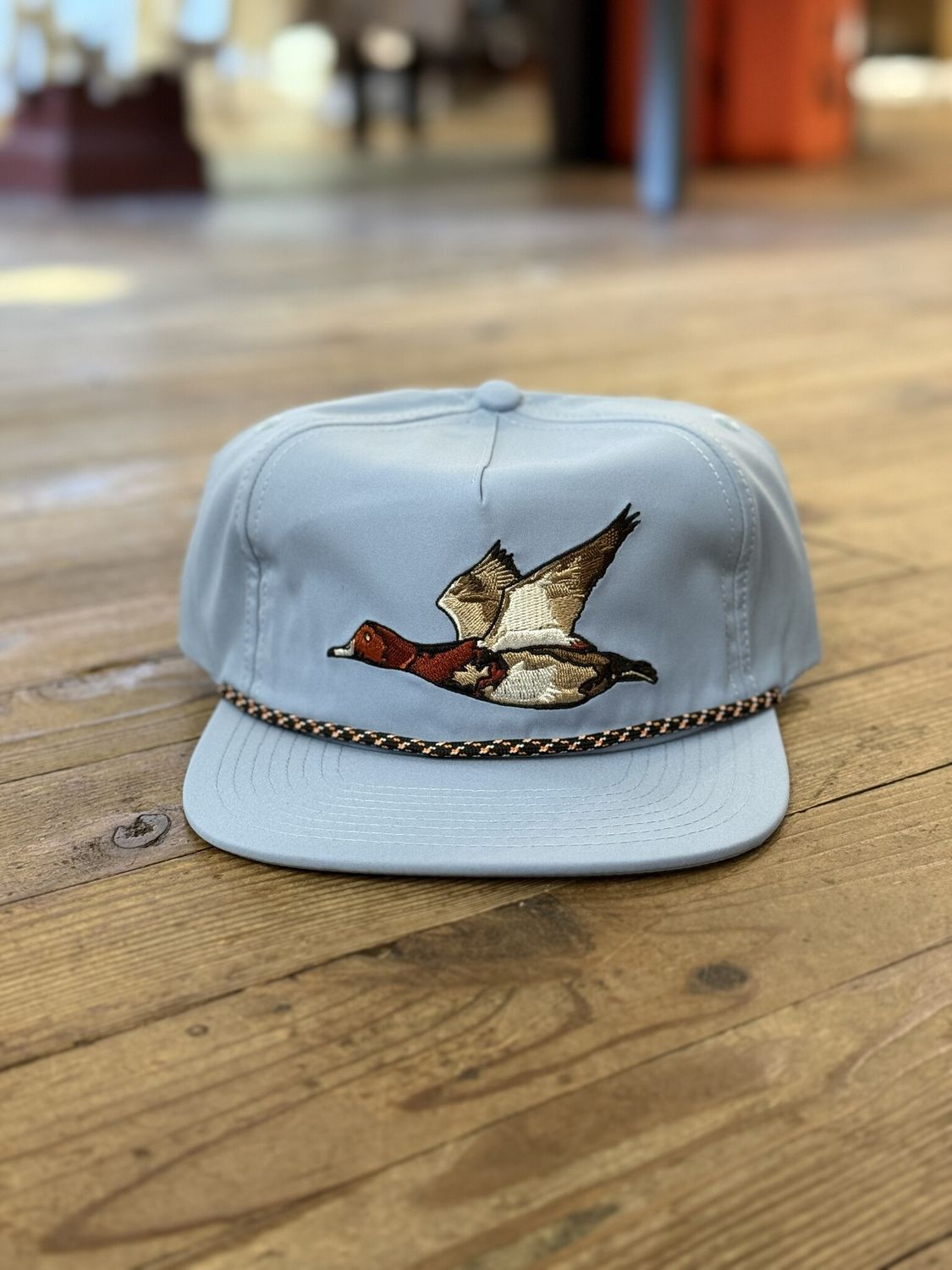 Local Boy Redhead Low Profile Rope Hat Stone Blue