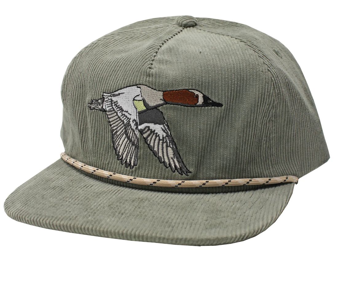 Local Boy Youth  Canvas Back Corduroy Hat Agave