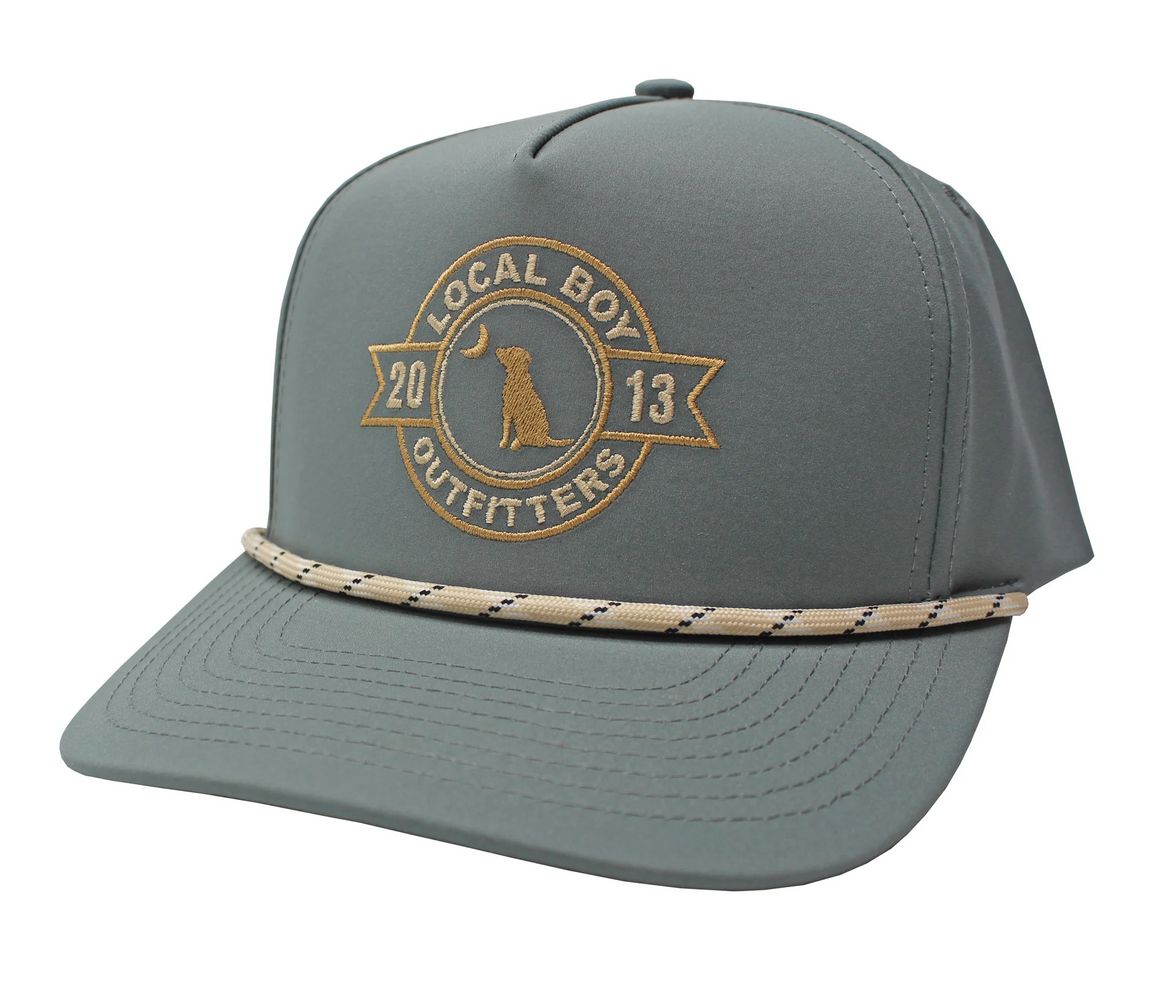 Local Boy Youth Banner HC Rope Hat Warm Grey