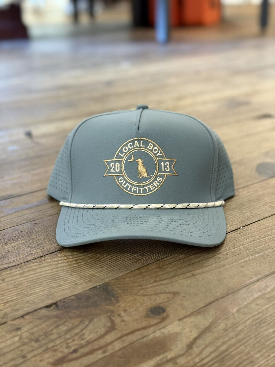 Local Boy Youth Banner HC Rope Hat Warm Grey