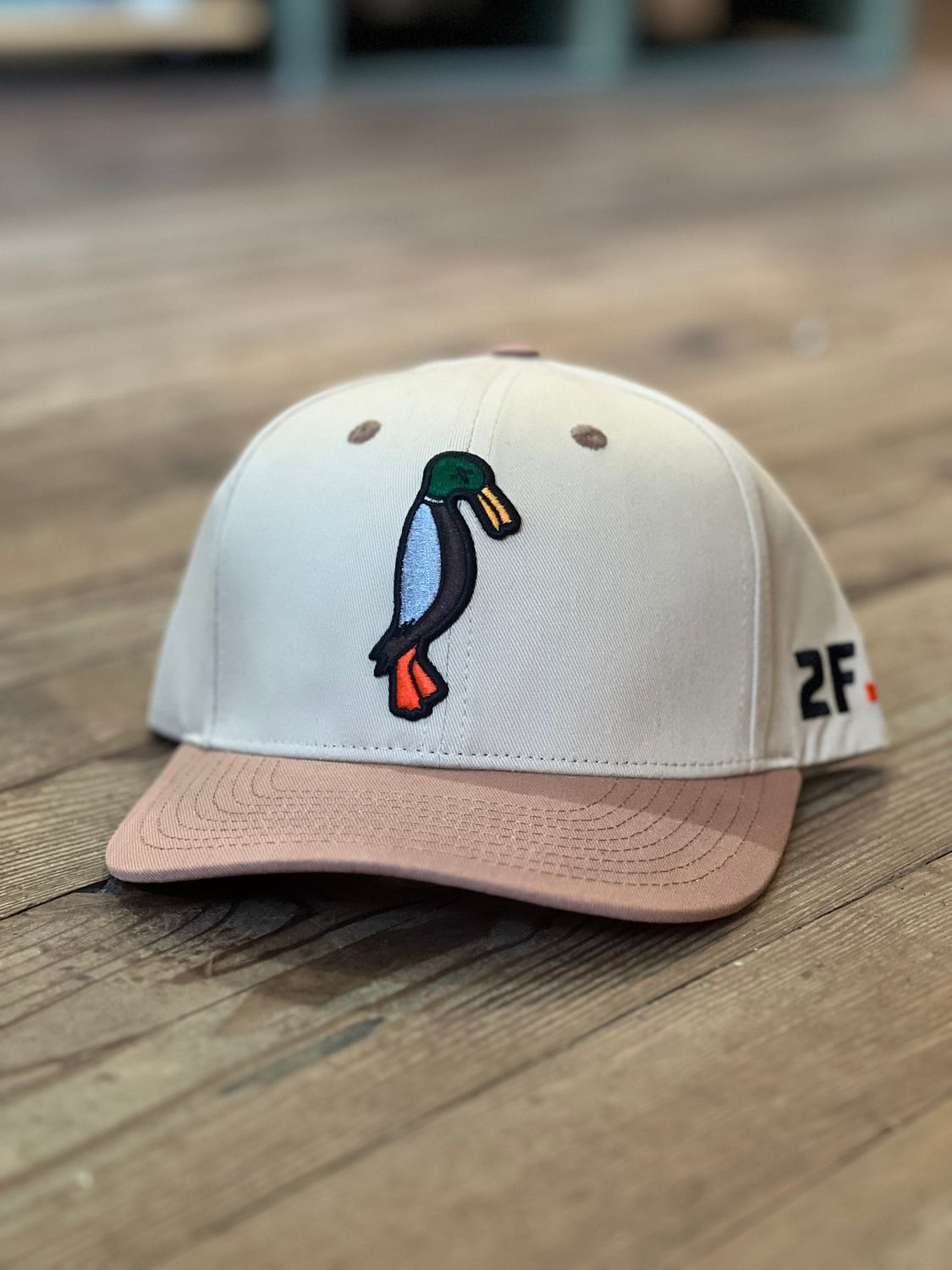 24.7Hunt Cream/Tan Duck Snapback Hat