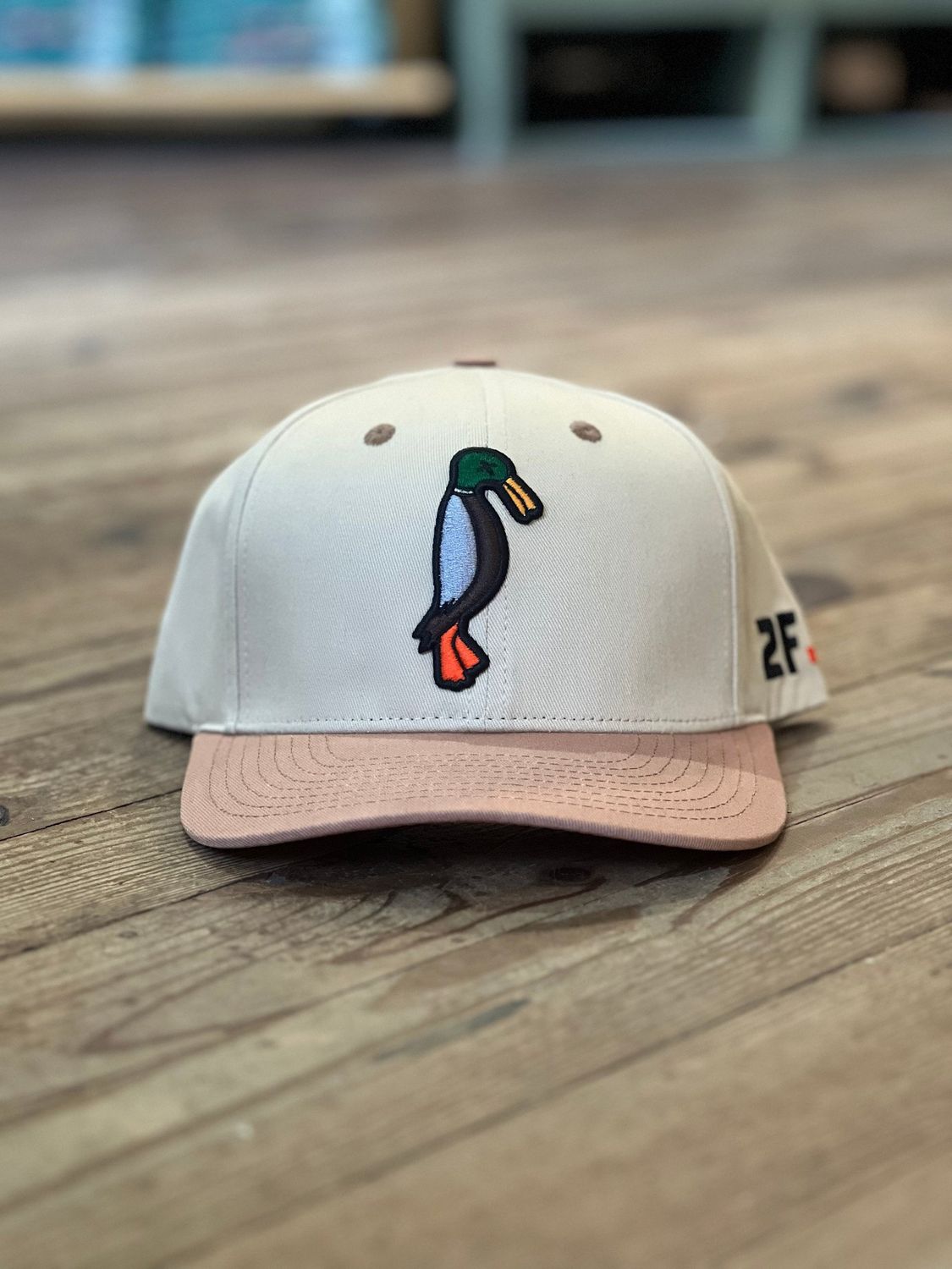 24.7Hunt Cream/Tan Duck Snapback Hat
