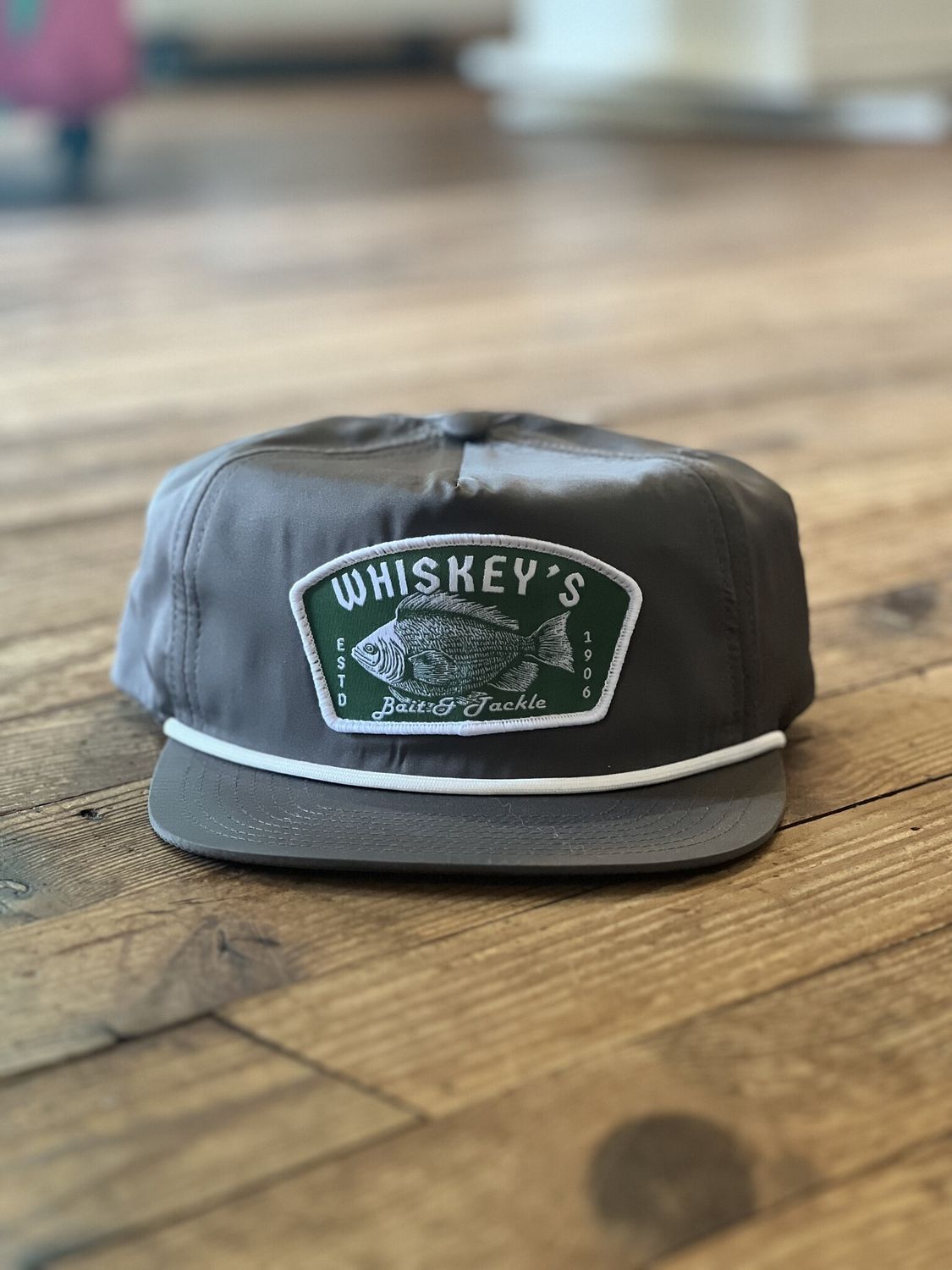 WB Bait &amp; Tackle Hat Grey