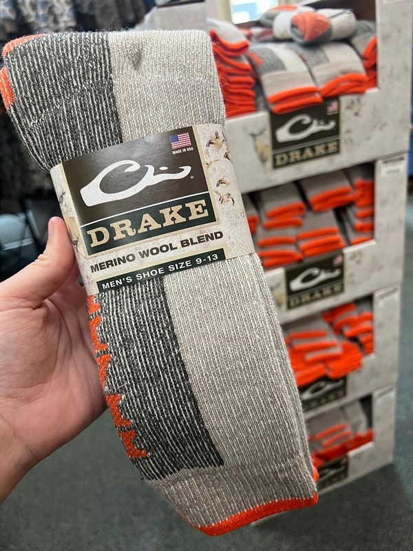 Heavyweight 90 Percent Merino Wool Boot Sock 9-13 Khaki