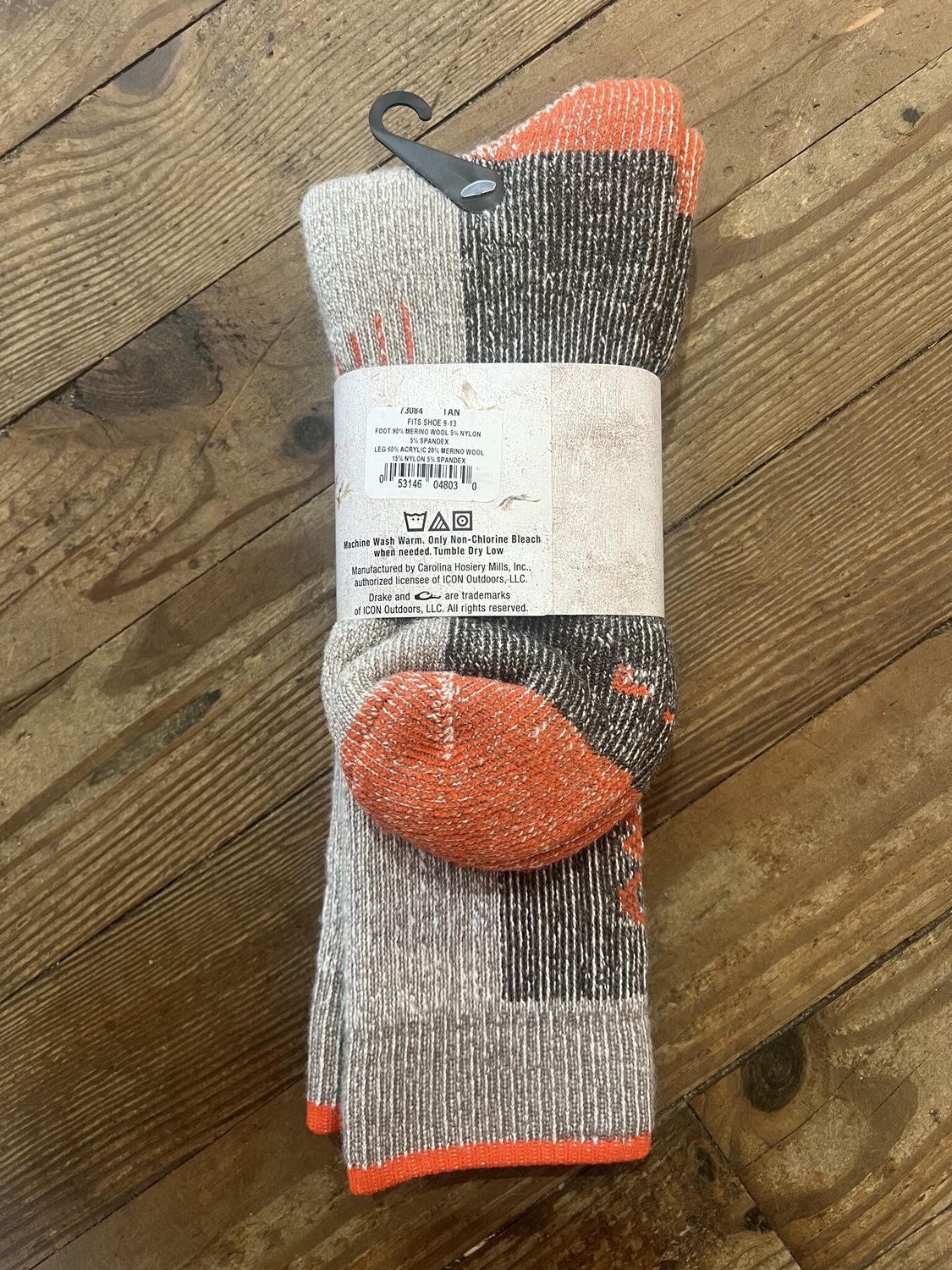 Heavyweight 90 Percent Merino Wool Boot Sock 9-13 Khaki