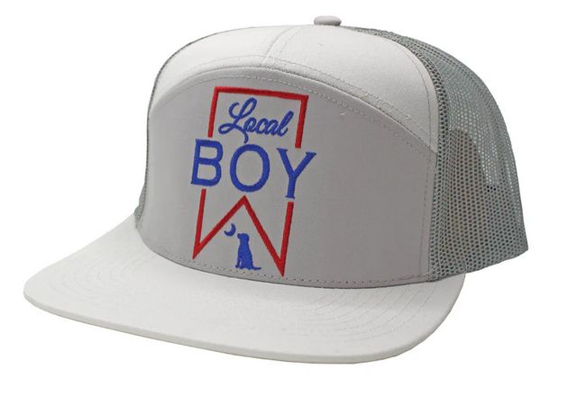 Local Boy Ultra Local 7 Panel Hat White/Fog
