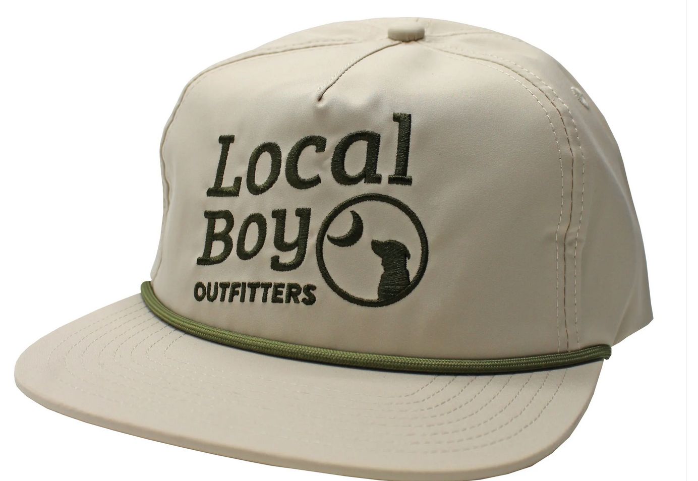 Local Boy Elevated Low Profile Hat Light Khaki