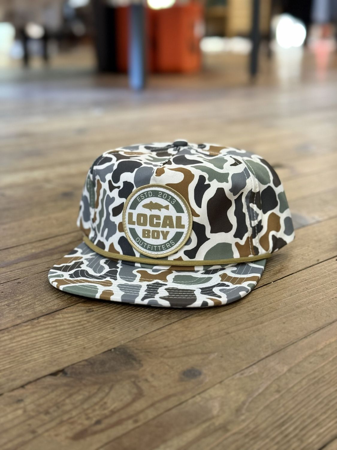 Local Boy Classic Red LP Hat Localflage Bluff