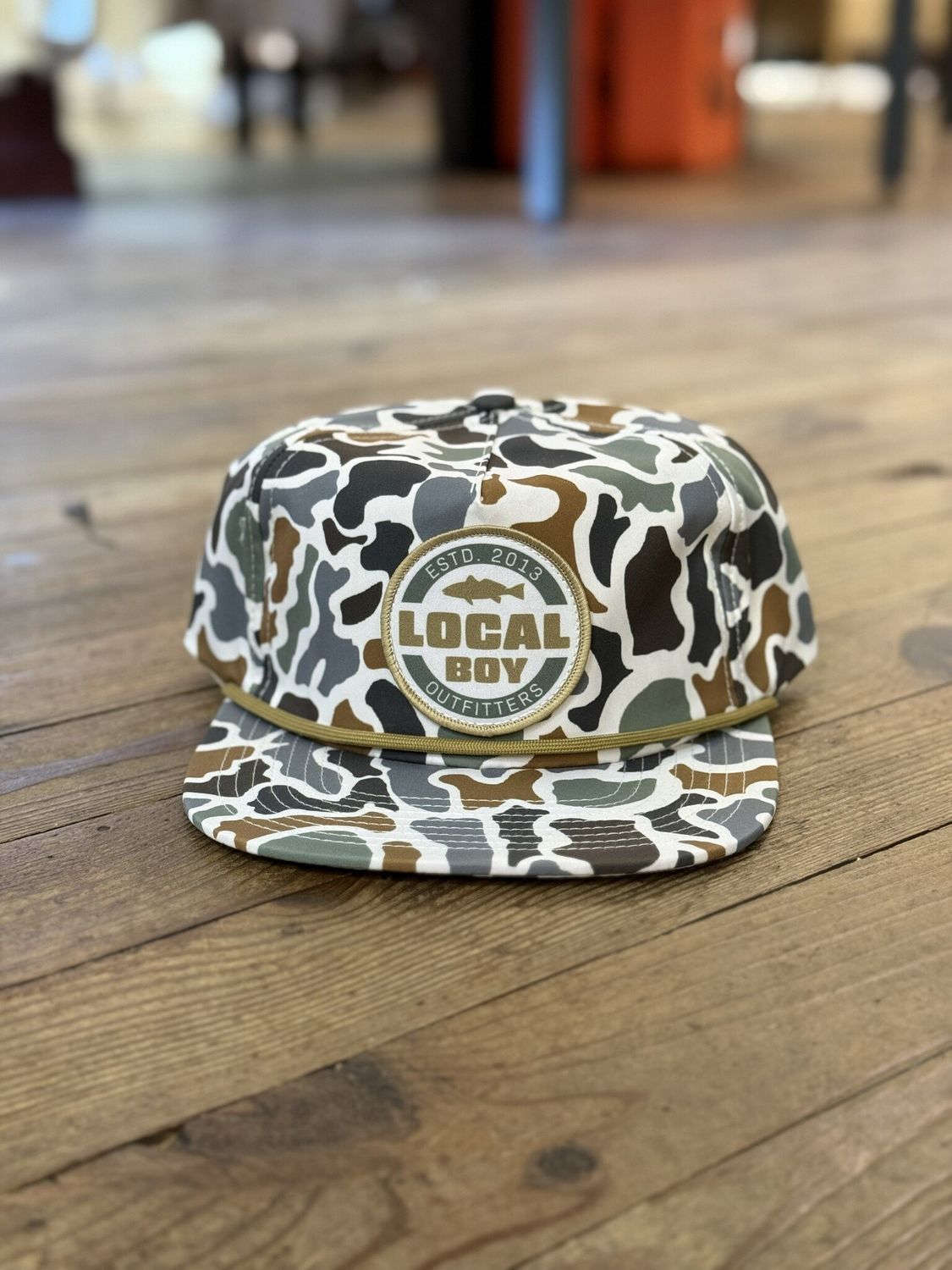 Local Boy Classic Red LP Hat Localflage Bluff