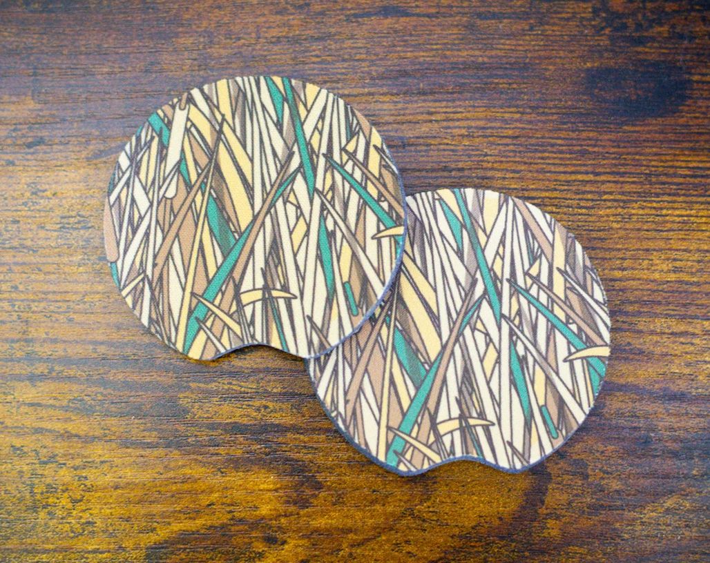 Scent South Shadowgrass Camo Car Coaster