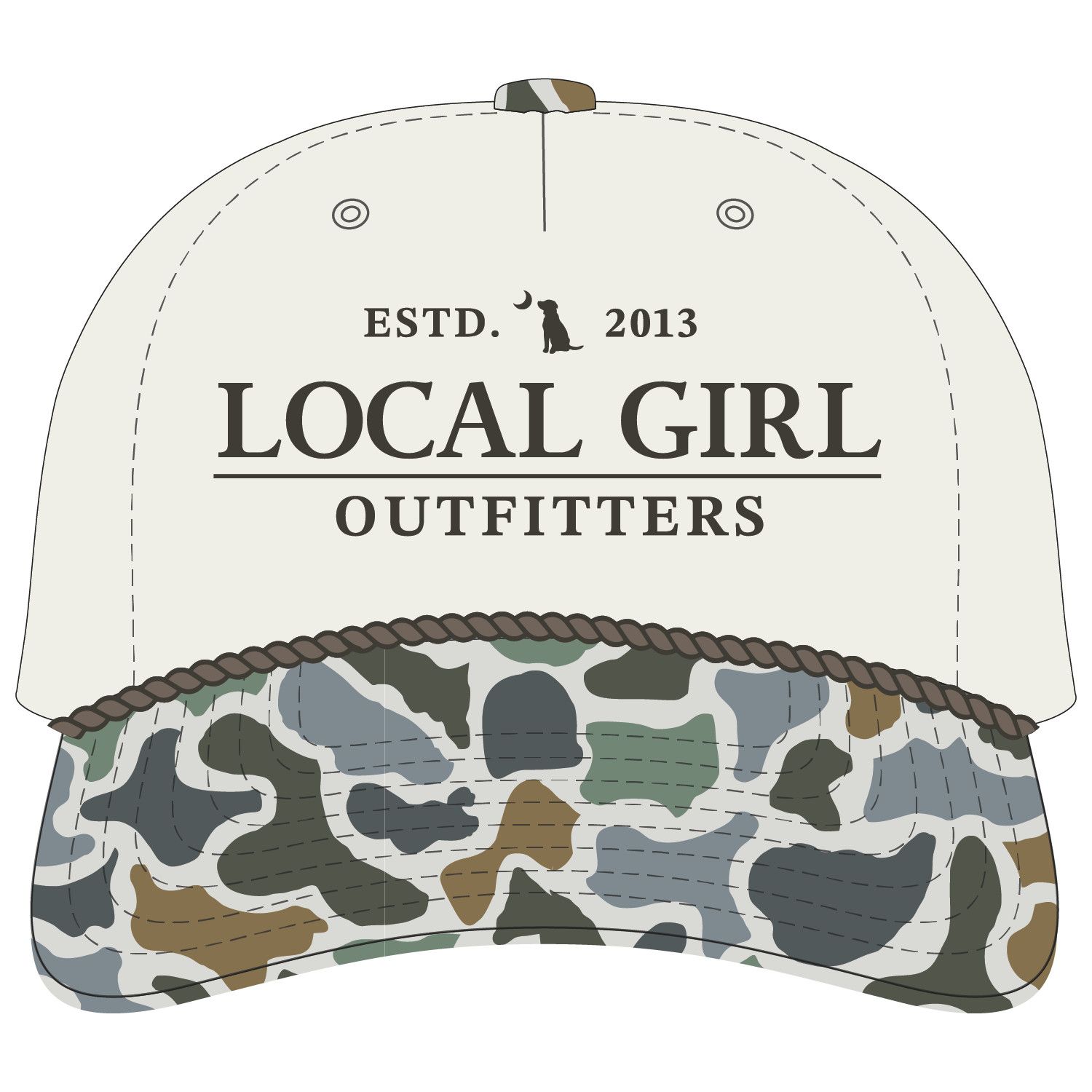 LG Classic Localflage Bluff Rope hat