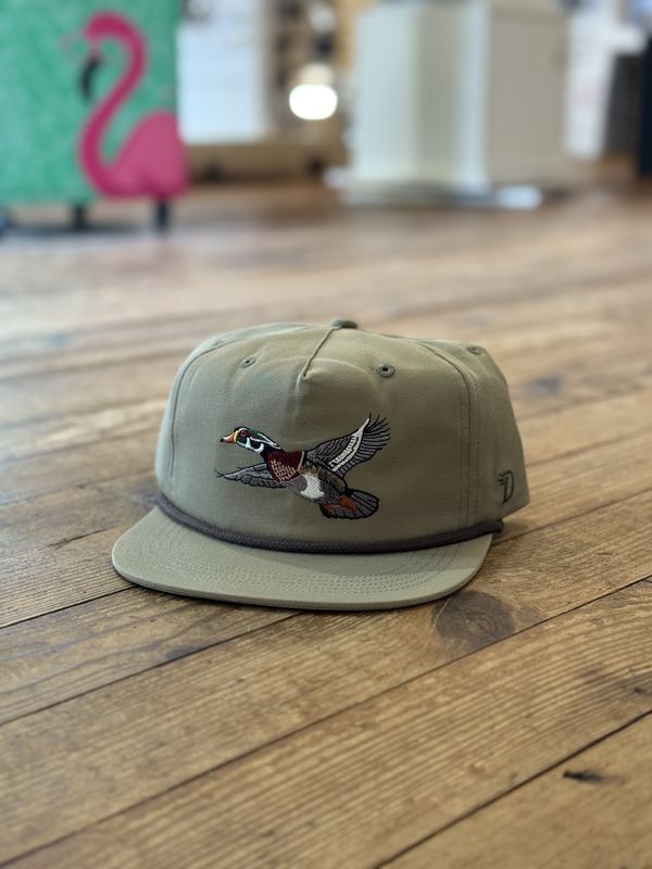 Duck Camp Wood Duck Hat Sagebrush