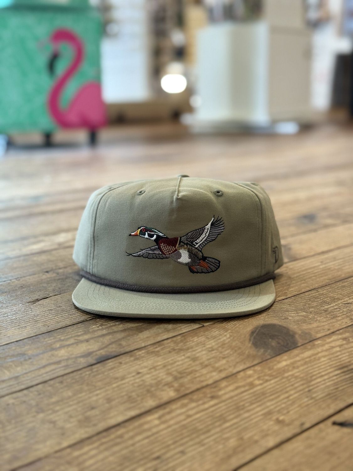 Duck Camp Wood Duck Hat Sagebrush