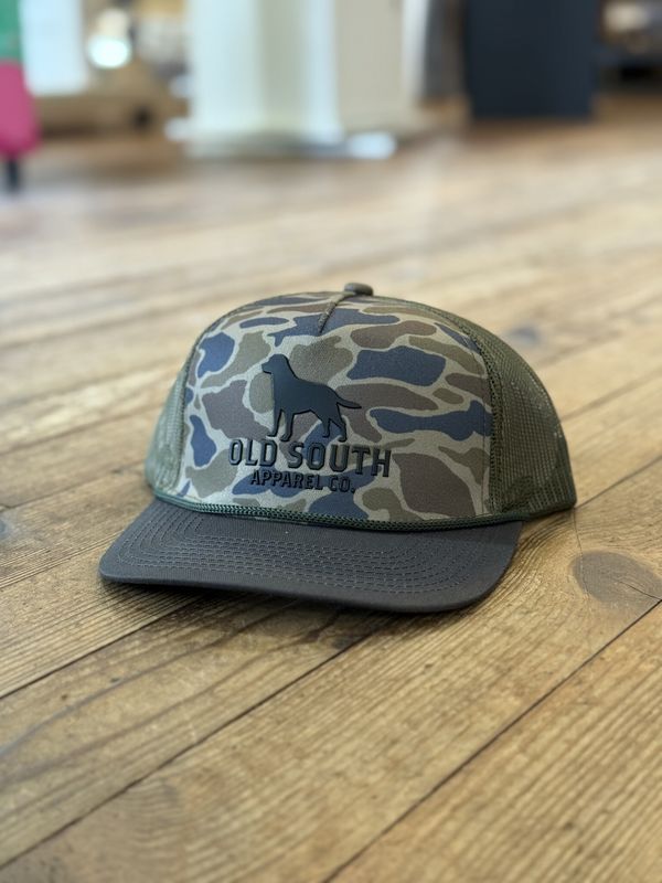 Old South Dog Outline Thicket Camo Hat