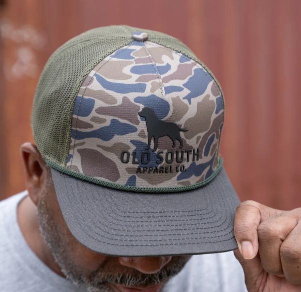 Old South Dog Outline Thicket Camo Hat