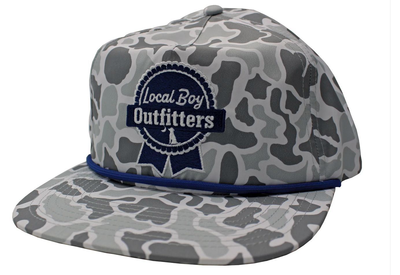 Local Boy Blue Ribbon LP Hat White Localflage